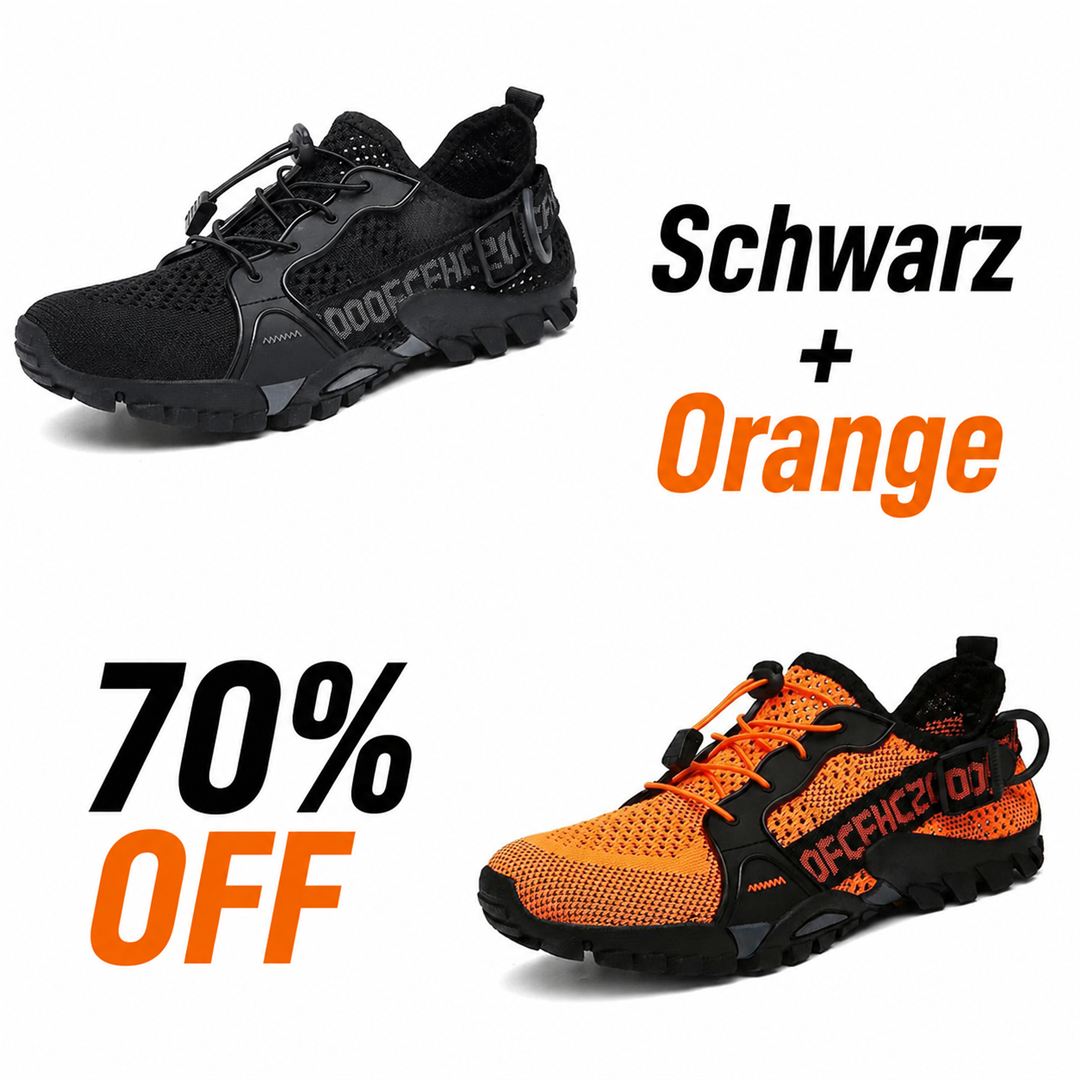Schwarz + Orange
