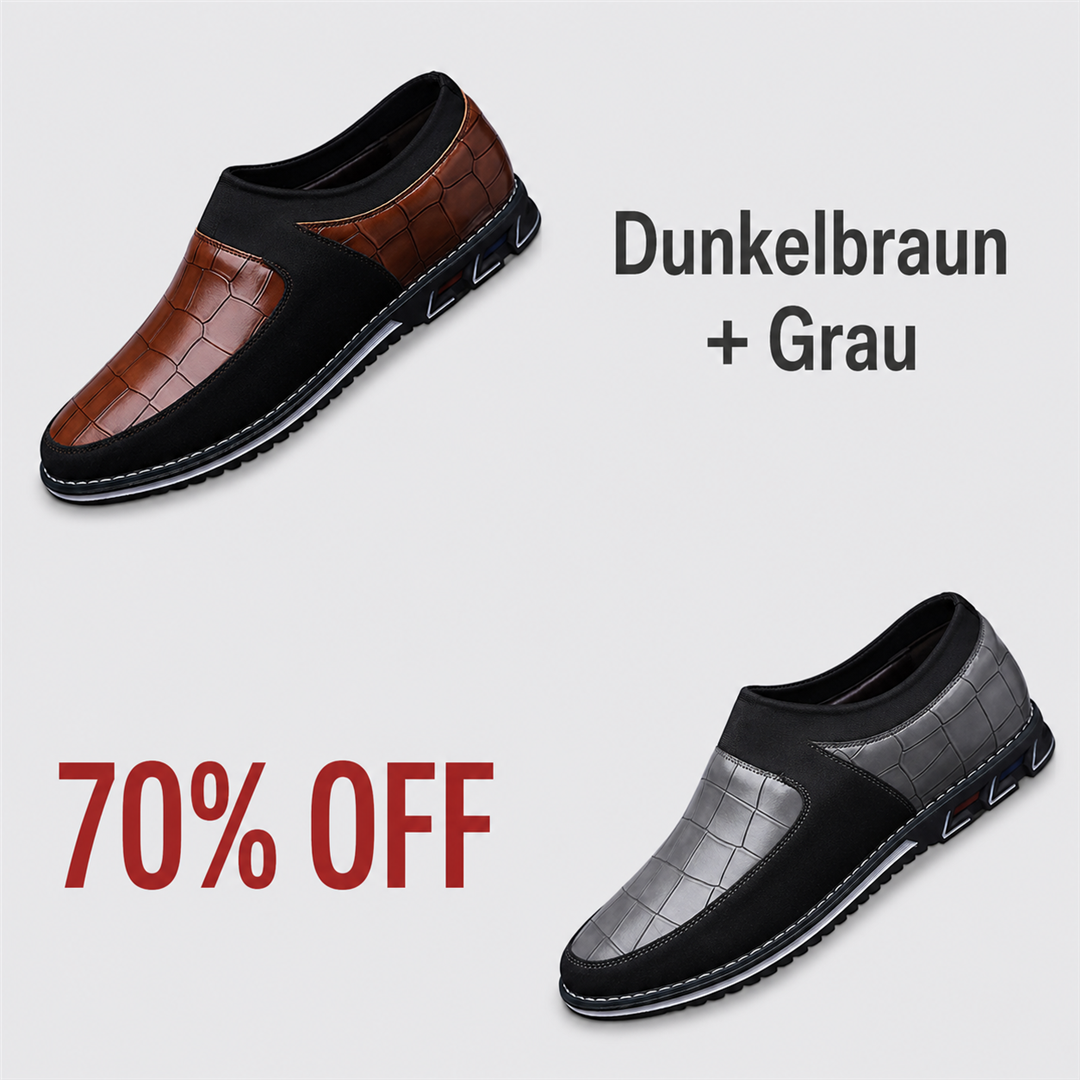 Dunkelbraun + Grau