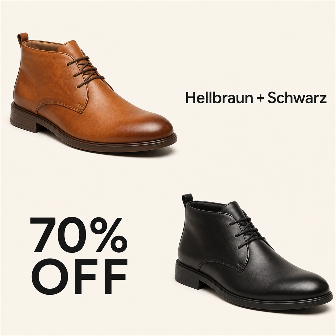 Hellbraun + Schwarz