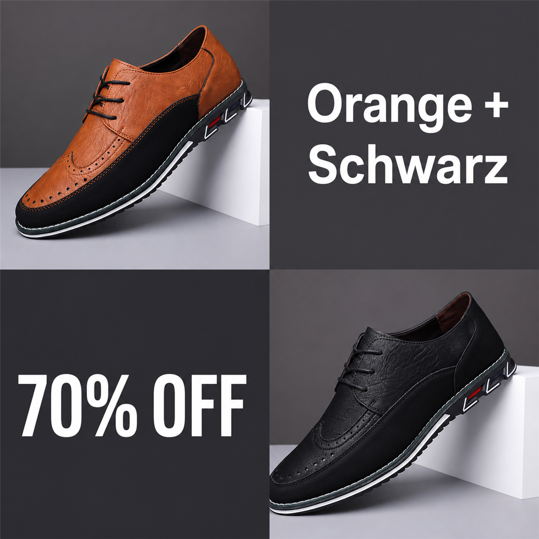 Orange + Schwarz