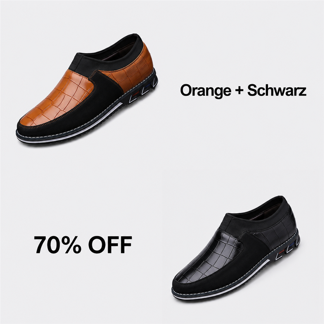 Orange + Schwarz