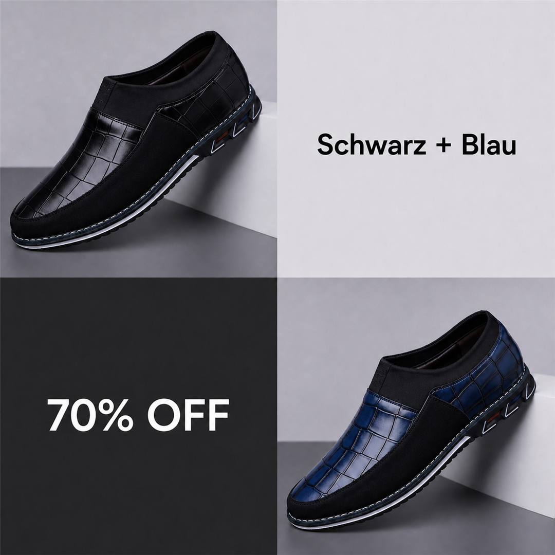 Schwarz + Blau