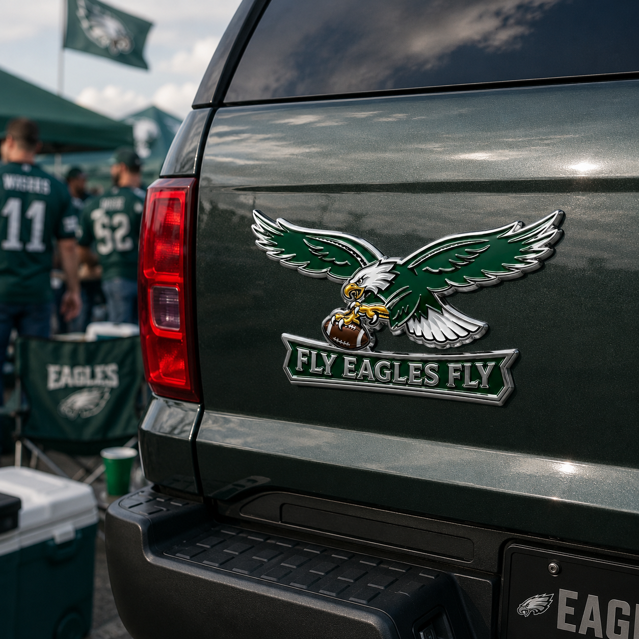 🦅 Fly Eagles Fly Car Emblem