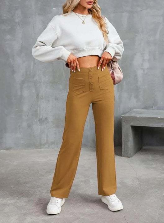 💖2025 NEW TYPE SALE 50% OFF💷Women's Casual High Waist Stretch Pants