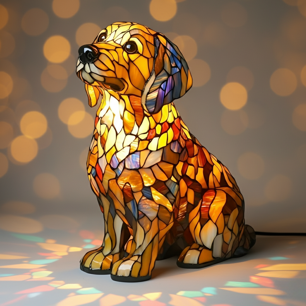 Lily, the Spiritual Statue of the Golden Retriever