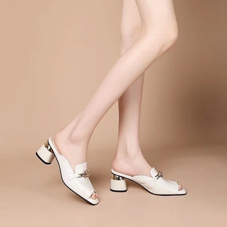 Women's new summer thick heel sandals