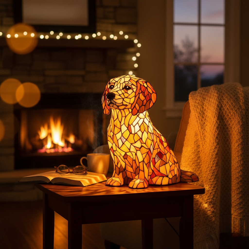 Lily, the Spiritual Statue of the Golden Retriever