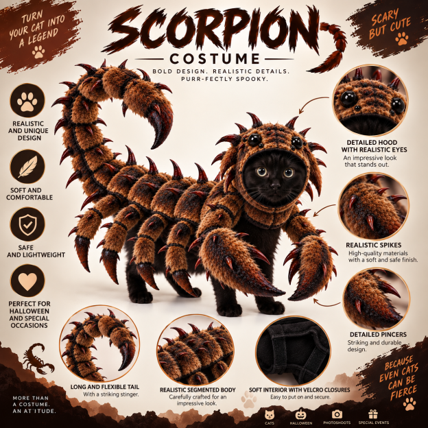Cat Halloween Costume | CritterCrawl™ & Crawlkin™