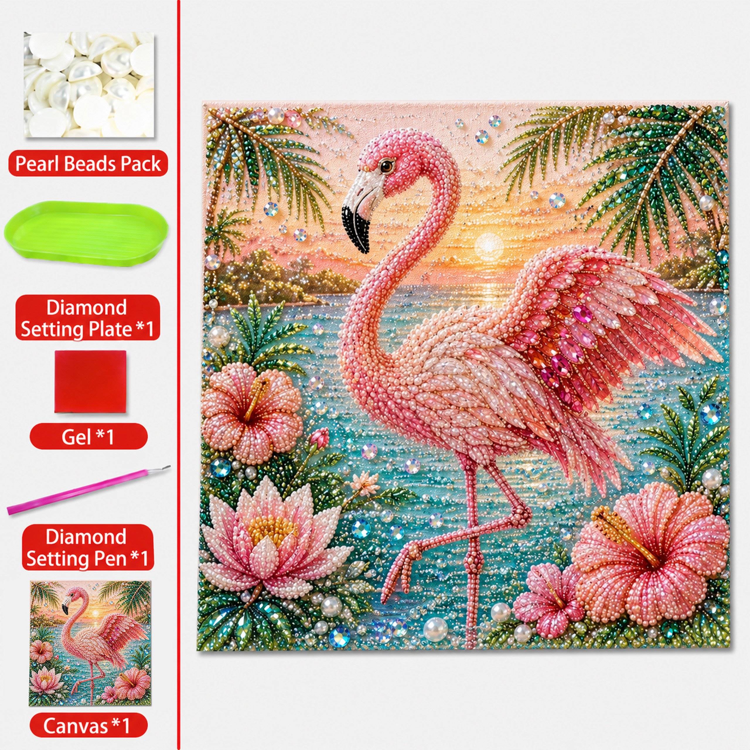 🔥 Last Day 49% OFF - 🦉✨Enchanted Animal Pearl Art DIY Kit – 🎨Relaxing DIY Craft to Create Stunning Animal Artwork
