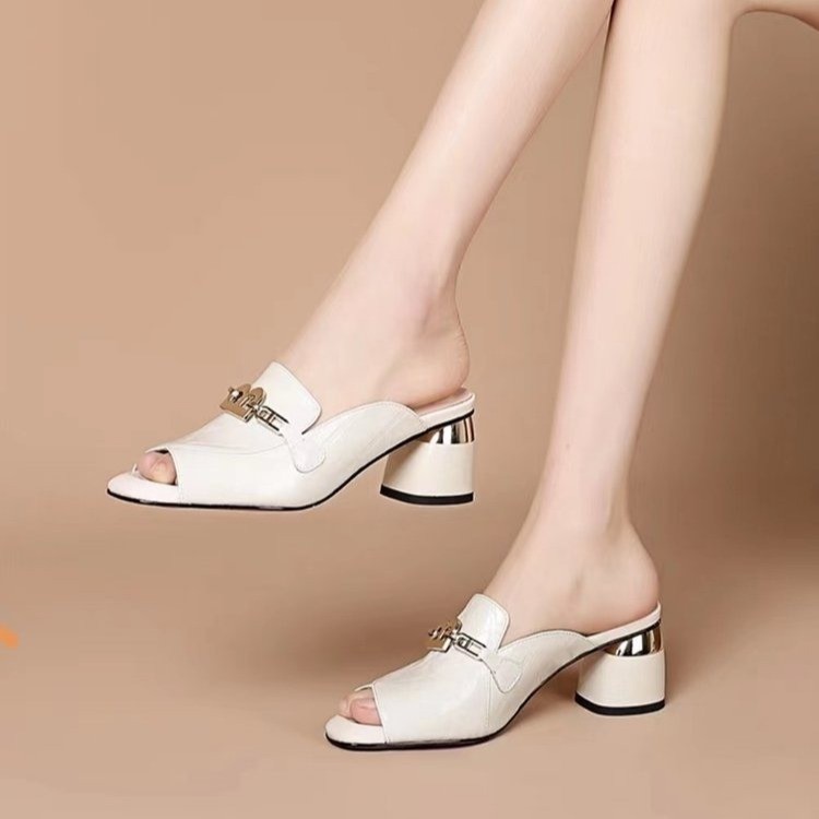 Women's new summer thick heel sandals