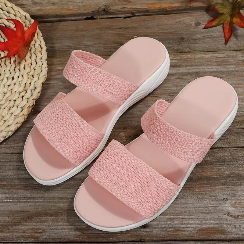🔥50% OFF NOW🔥 Women's Breathable Knit Upgraded Orthotic slippers