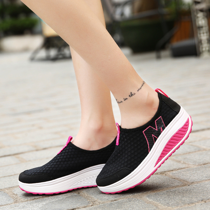 🔥Last Day Promotion 50% OFF - Women's Comfort Breathable Platform Orthopedic Walking Shoes