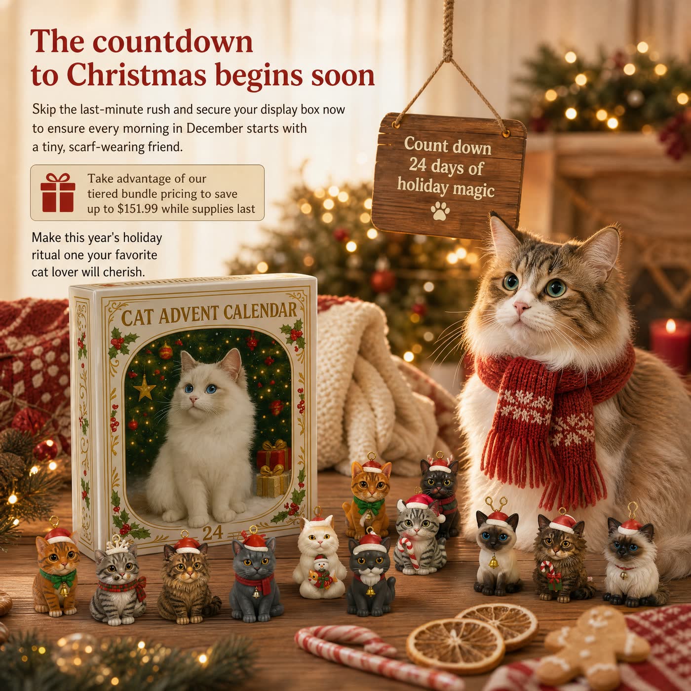 Start Your Feline Countdown Before December 1st