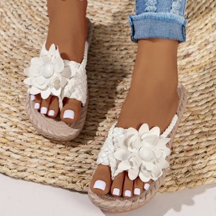 🔥Last day 50% OFF🔥  Women's Sunflower Braided Slides  🔥BUY 2 GET FREE SHIPPING🔥