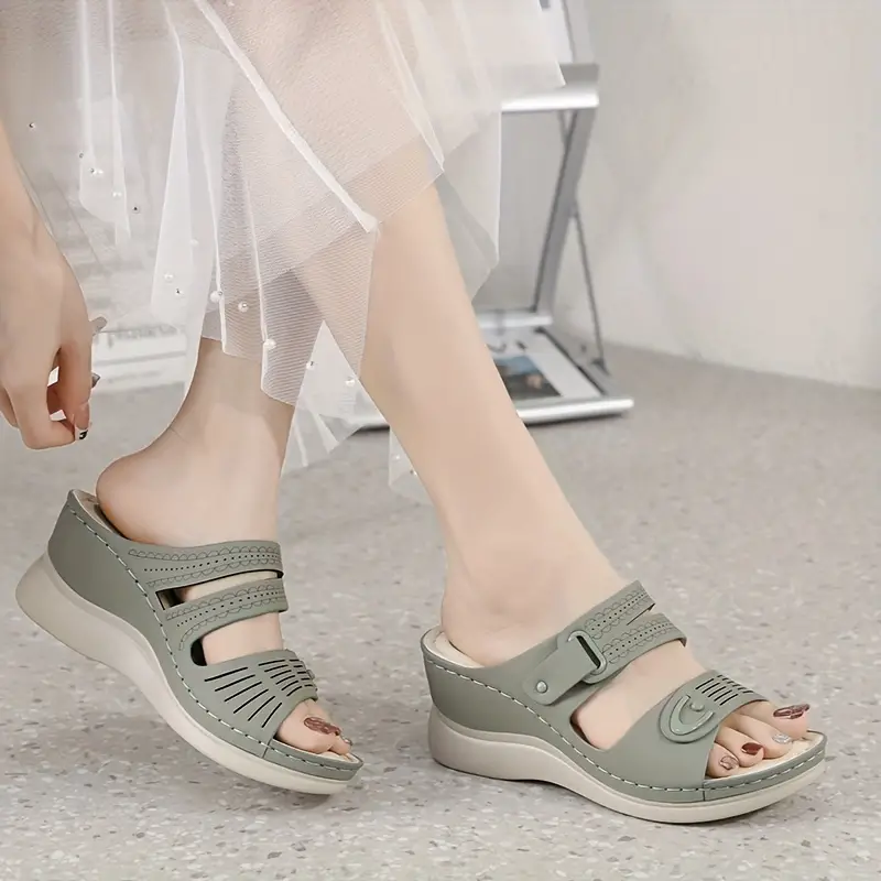 🔥50% OFF NOW🔥 Women's Arch Support Wedge Sandals
