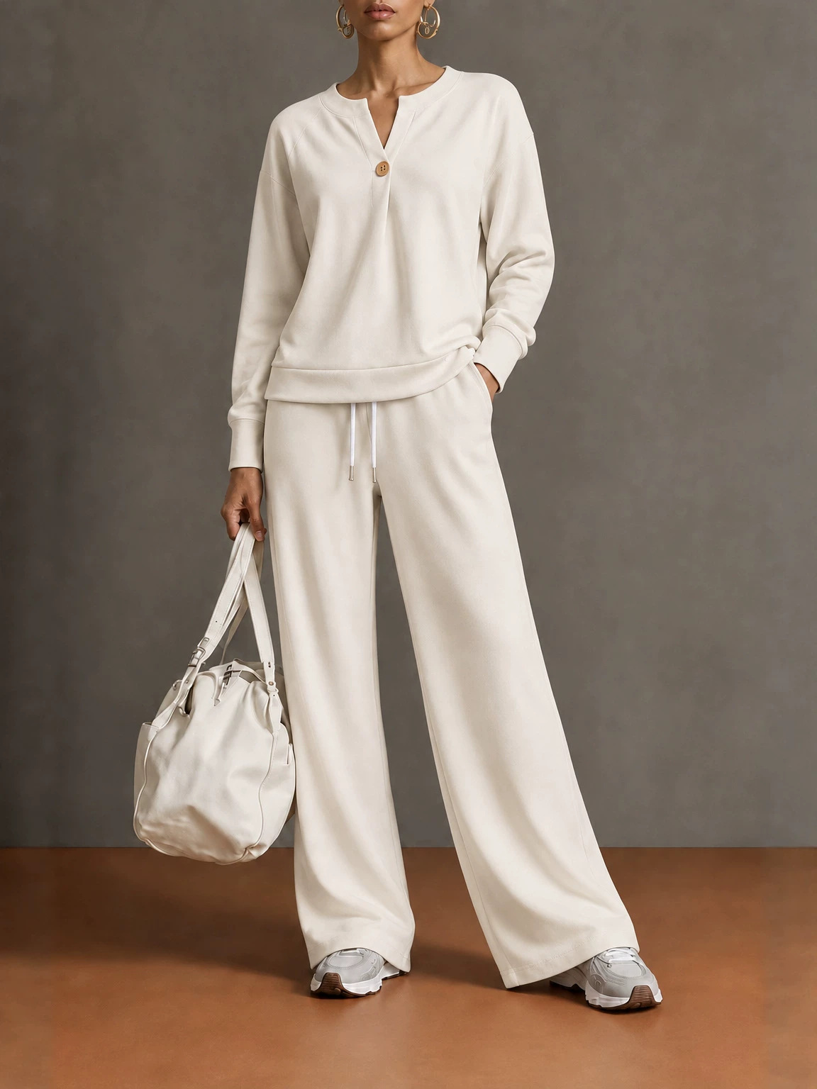 White 2-Piece Tracksuit