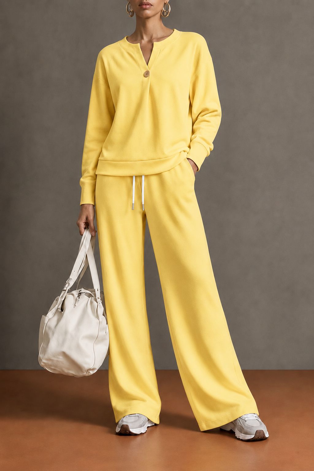 Yellow 2-Piece Tracksuit