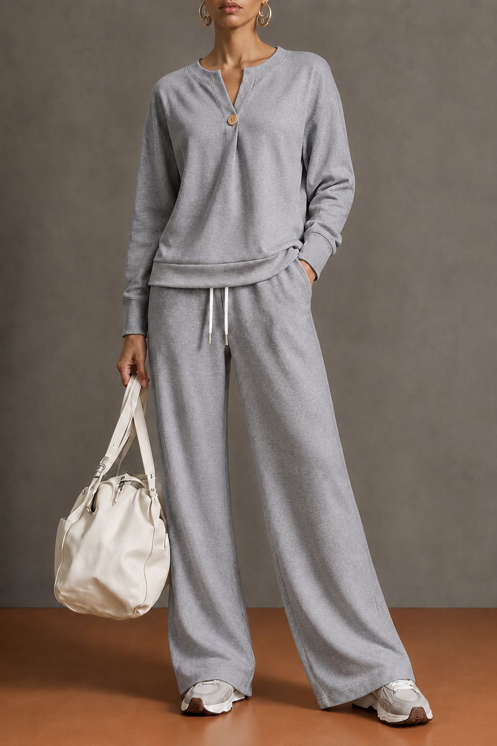 Grey 2-Piece Tracksuit