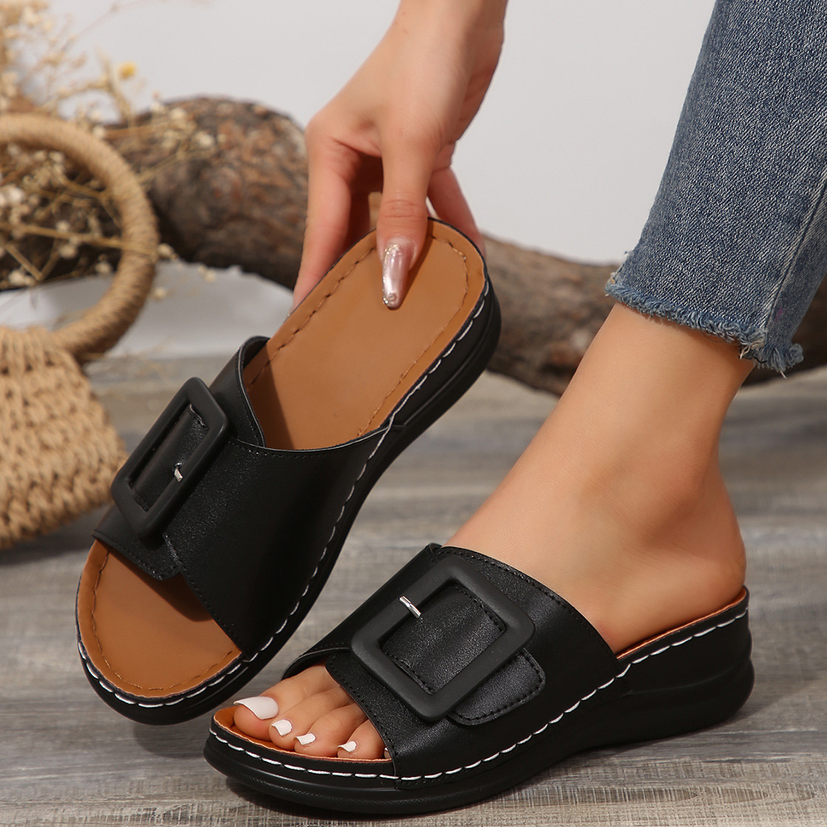🔥Arch Support Sole Upgradation Stretch Lightweight Sandals