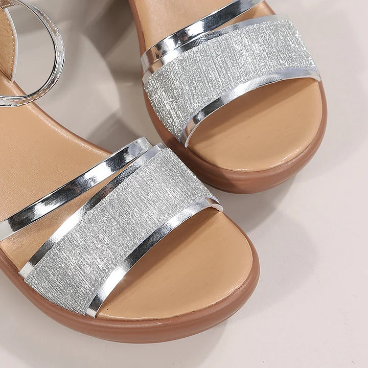 2024 New Women's Open Toe Wedge Orthopedic Sandals (Buy 2 Free Shipping)