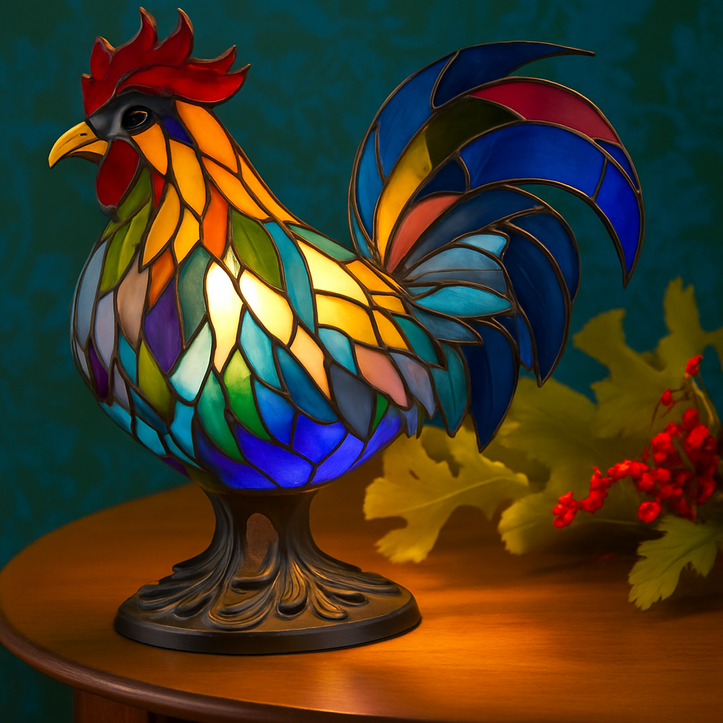 Ollie, the energetic Gallic rooster