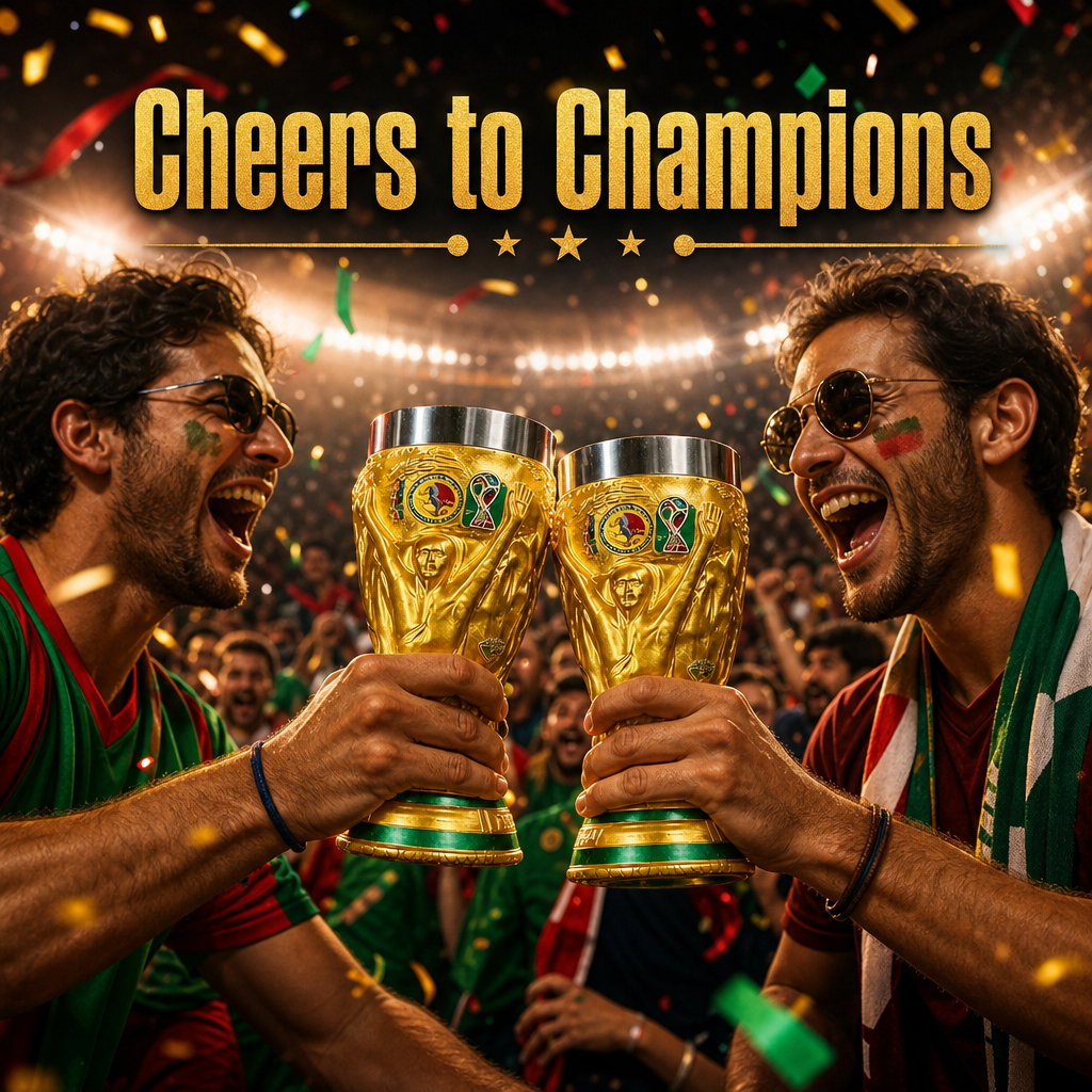 Experience Triumph With The Golden Mug