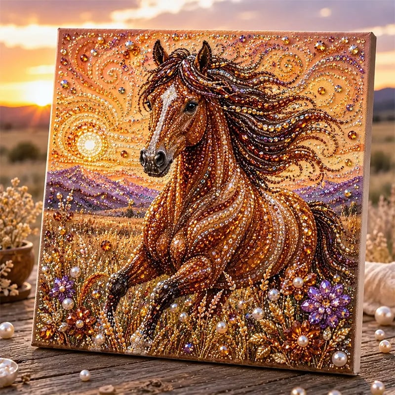 🔥 Last Day 49% OFF - 🦉✨Enchanted Animal Pearl Art DIY Kit – 🎨Relaxing DIY Craft to Create Stunning Animal Artwork