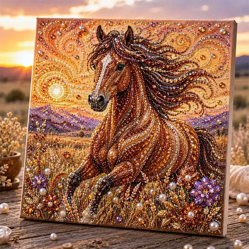 🔥 Last Day 49% OFF - 🦉✨Enchanted Animal Pearl Art DIY Kit – 🎨Relaxing DIY Craft to Create Stunning Animal Artwork