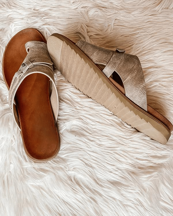 🔥Last Day Promotion 50% OFF - Soft Footbed Orthopedic Sandals