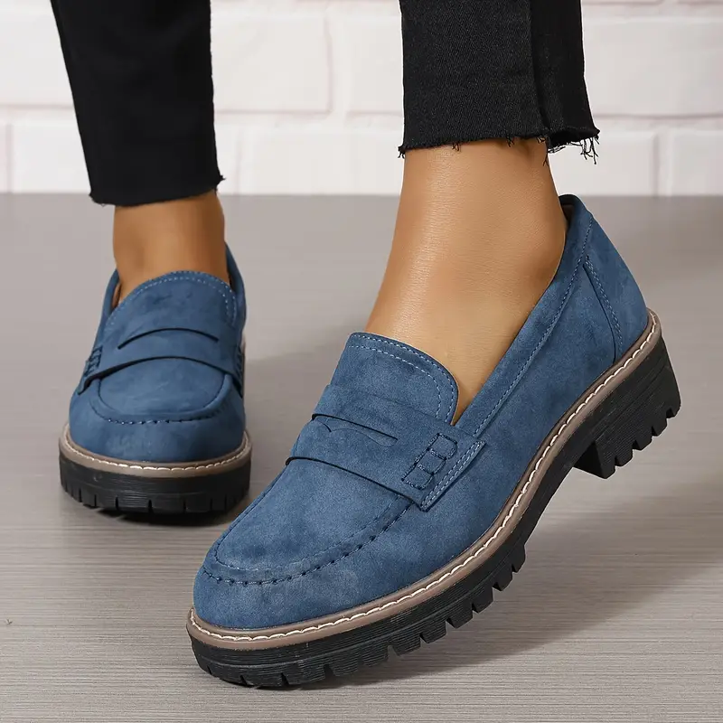 🔥Last Day Promotion 50% OFF - Women's Fashion Thick Sole Loafers