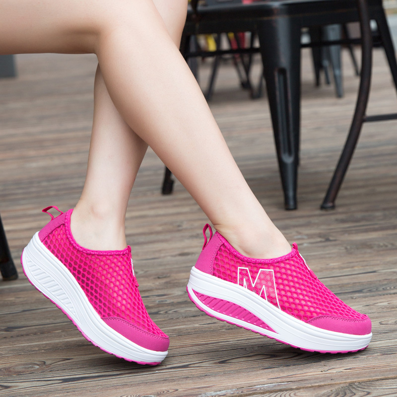 🔥Last Day Promotion 50% OFF - Women's Comfort Breathable Platform Orthopedic Walking Shoes