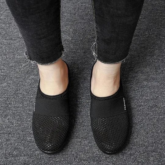 Women's Air Cushion Slip-On Breathable Orthopedic Walking Shoes