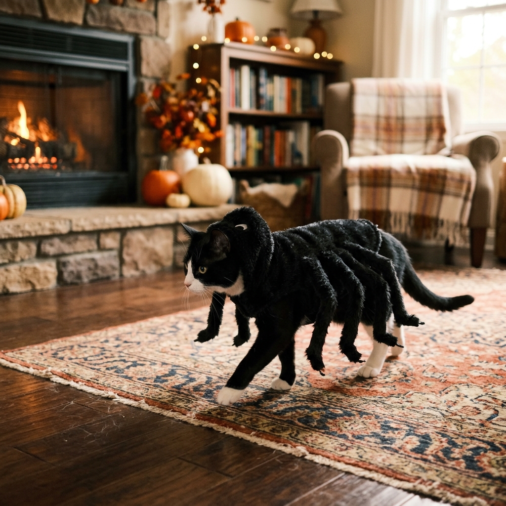 Cat Halloween Costume | CritterCrawl™ & Crawlkin™