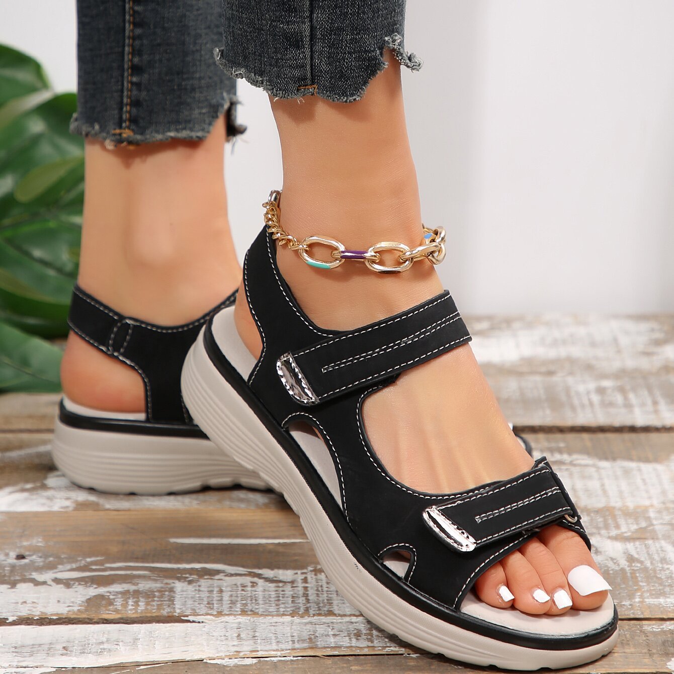 🔥Last Day Promotion 50% OFF - Women's Sports Style Comfort Orthopaedic Sandals
