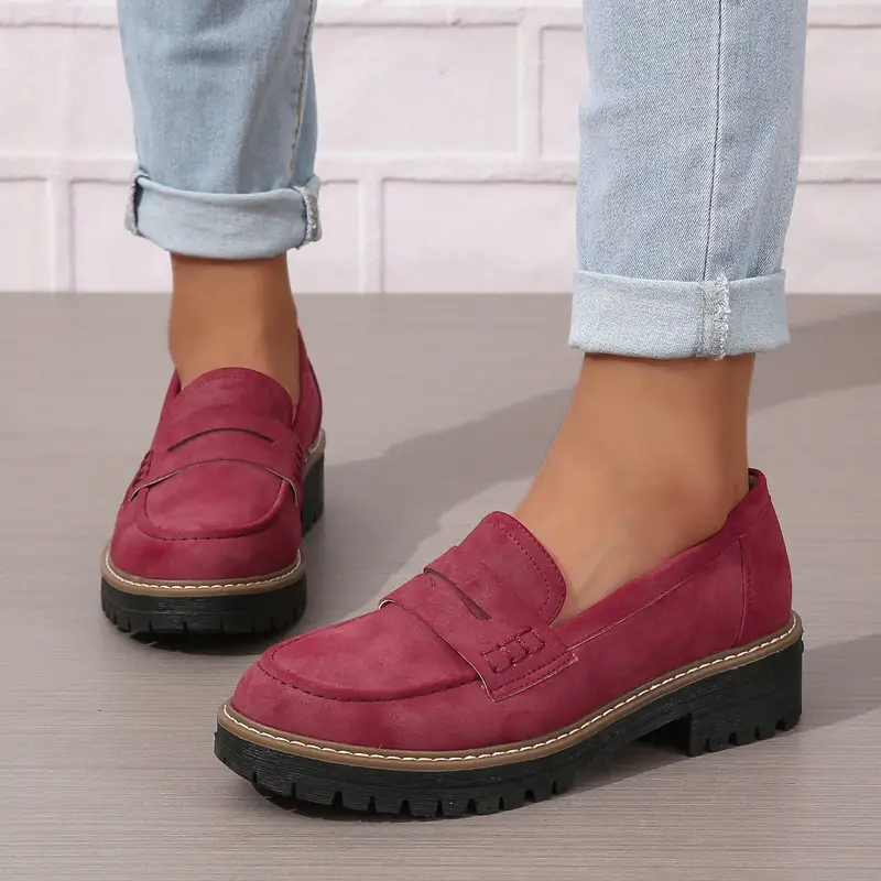 🔥Last Day Promotion 50% OFF - Women's Fashion Thick Sole Loafers
