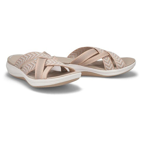 👍 🌹 Trendy Solid Color Comfortable Massage Sports Sandals, Wear Resistance Non Slip Outdoor Slides, Casual Versatile Breathable Beach Slippers