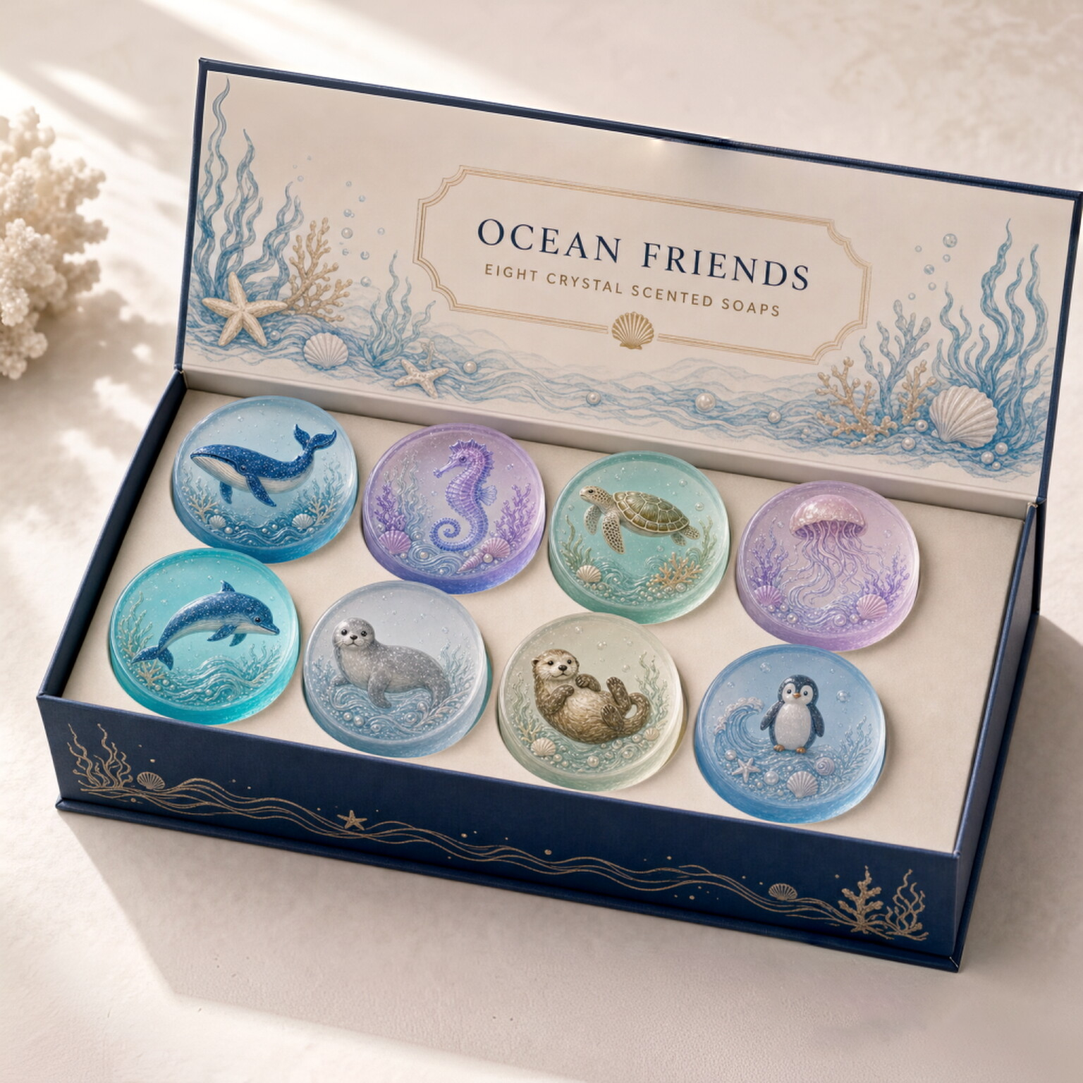 The Ocean Crystal Soap Collection That Turns Cleansing Into a Small Ritual