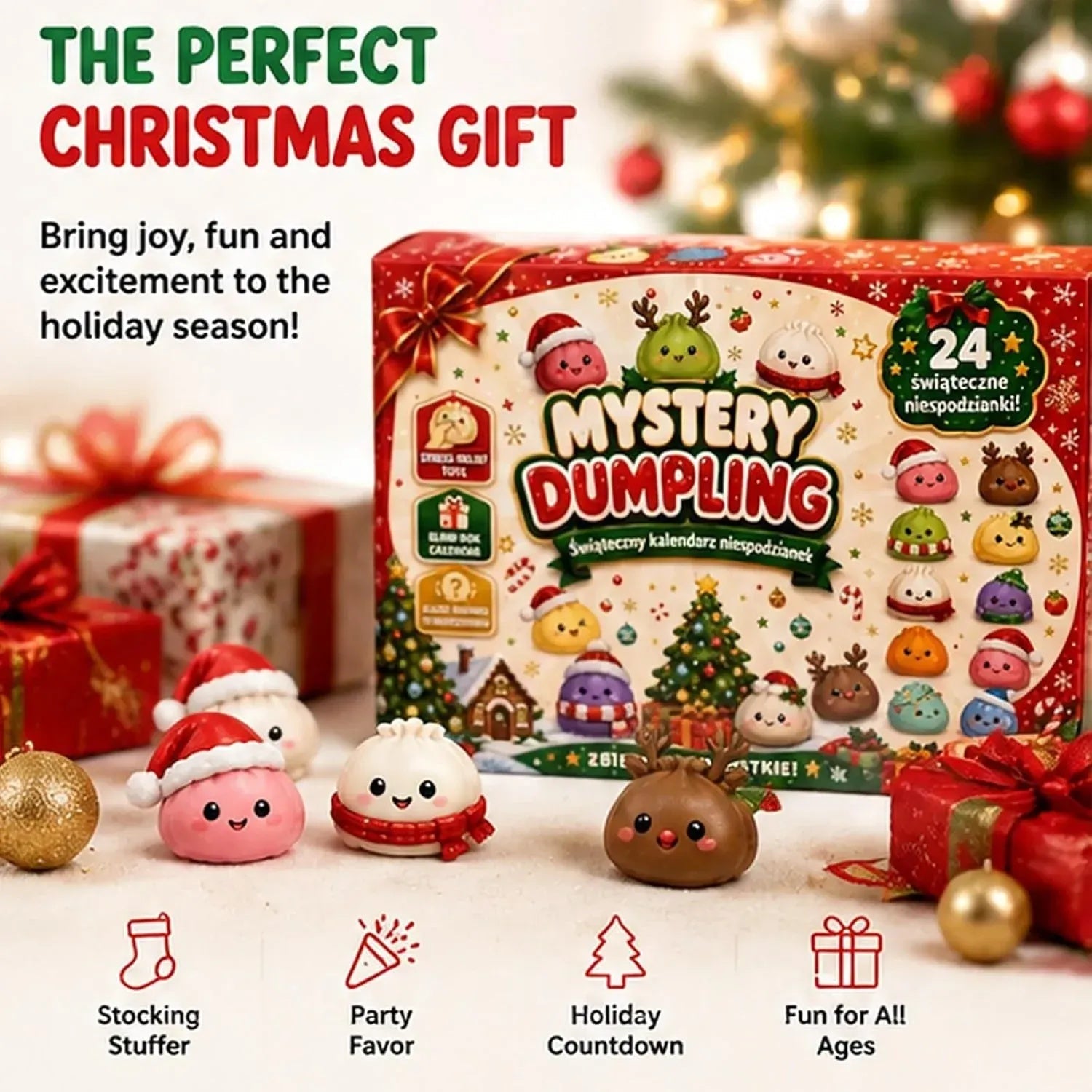 The Perfect Christmas Gift - Mystery Dumpling advent calendar