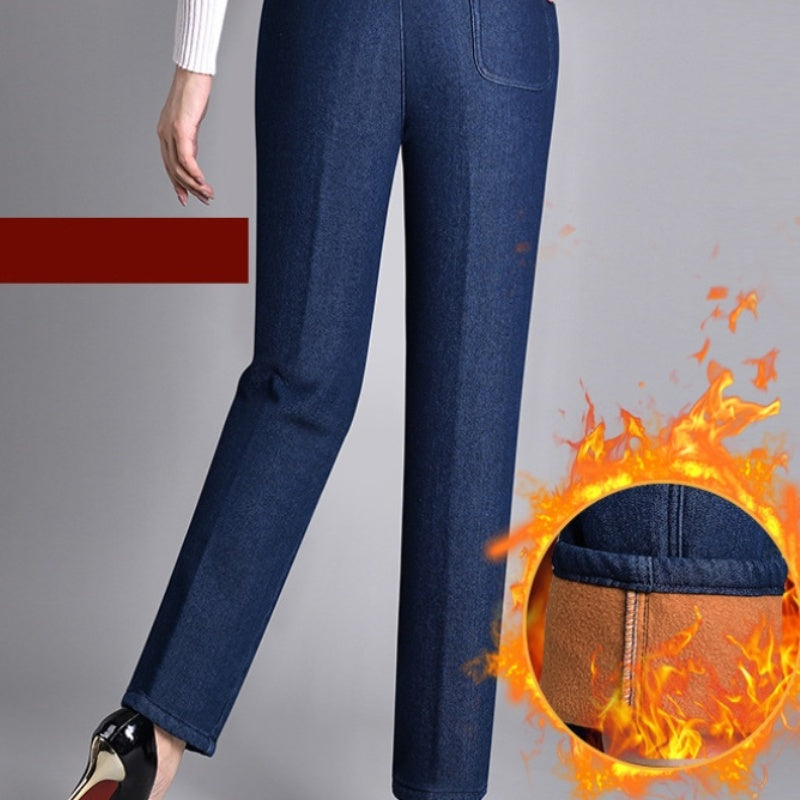 🍁New for Spring✨ Side-Pocket Full Elastic Waist Jeans