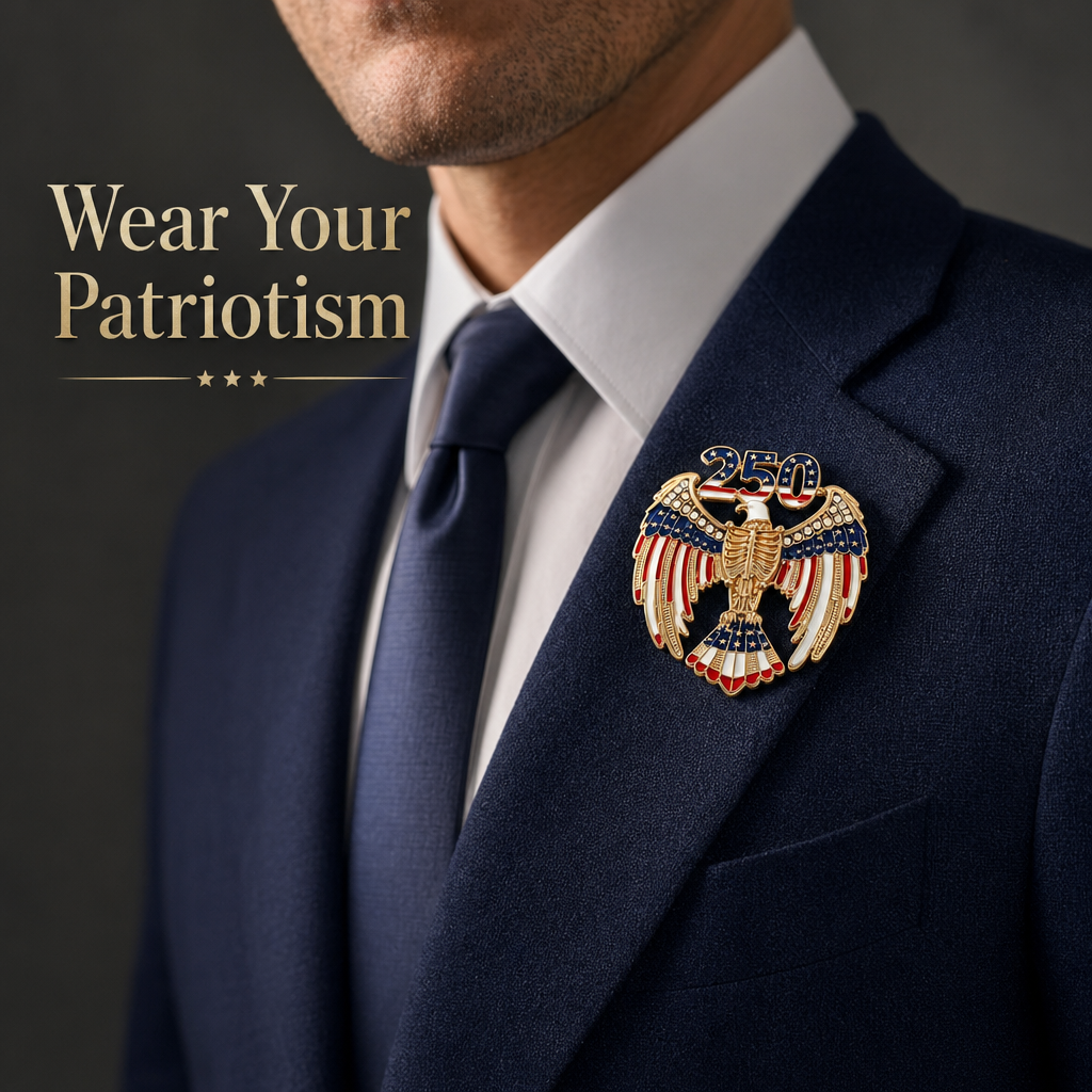 Honor History With The 250th Anniversary Pin