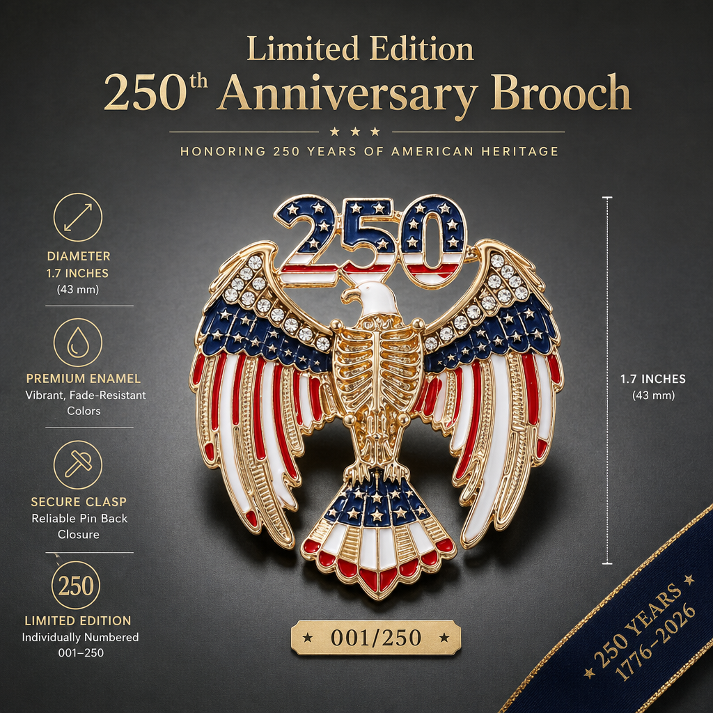 Honor History With The 250th Anniversary Pin
