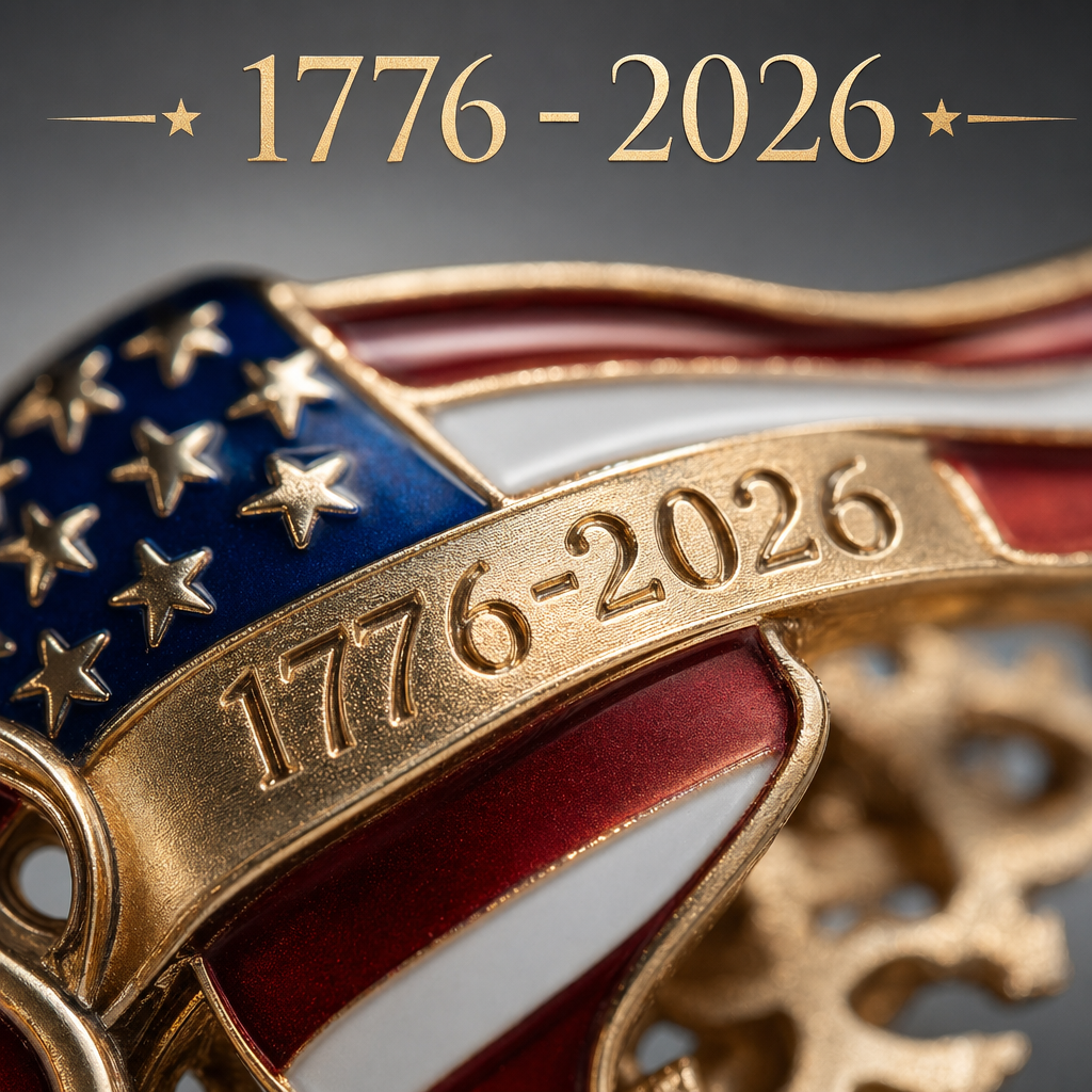 Honor History With The 250th Anniversary Pin