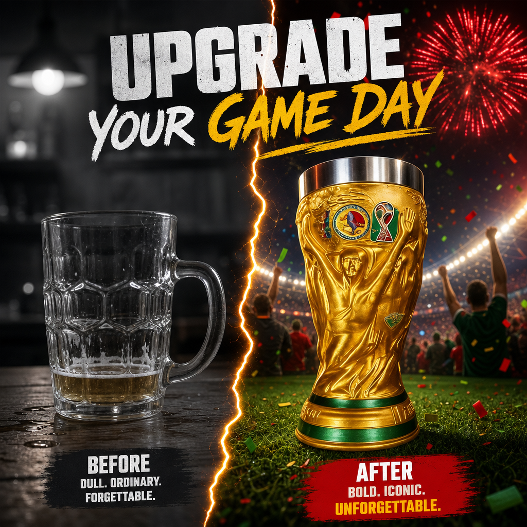 Experience Triumph With The Golden Mug