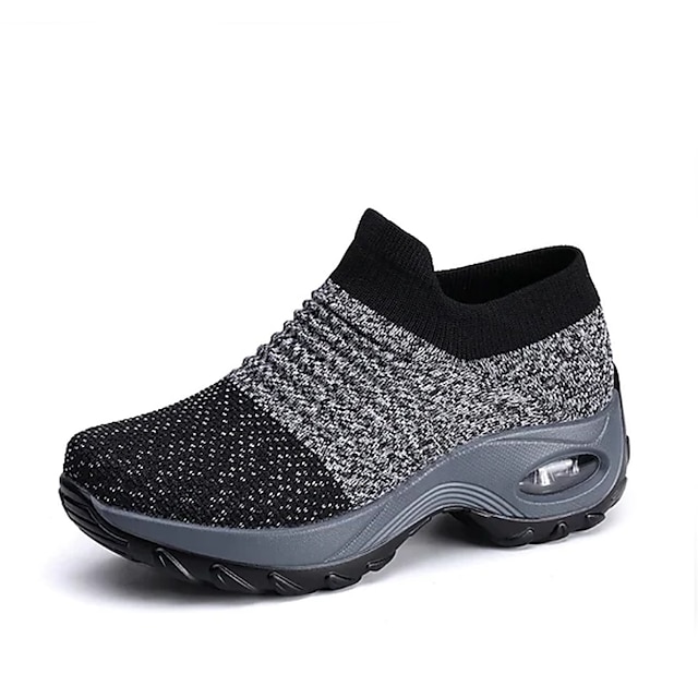 Women's Slip-On Knit Walking Shoes