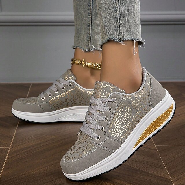 Women's Sneakers Plus Size Platform Sneakers Comfort Shoes