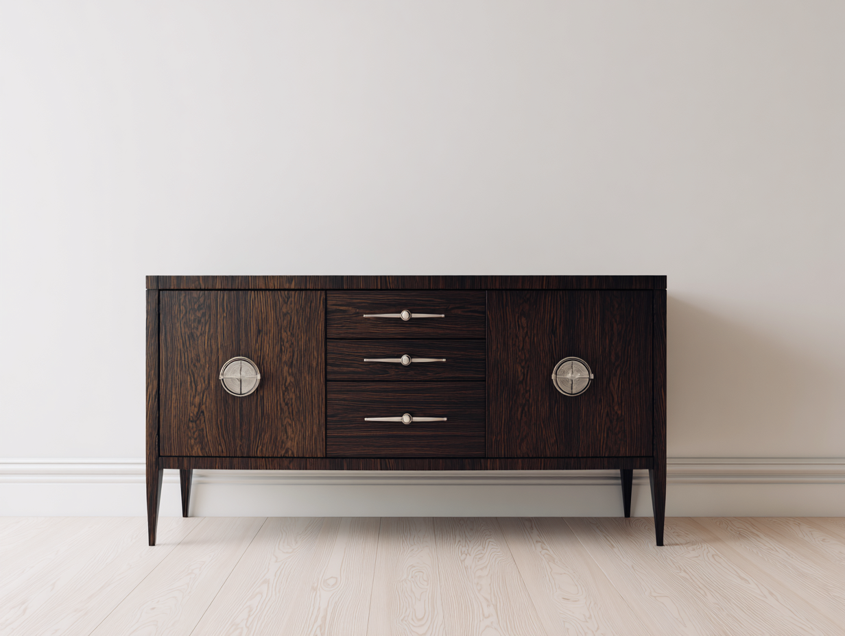 Mobile ingresso - legno - 168x42x86 cm - marrone scuro - stile contemporaneo-Zizovanest