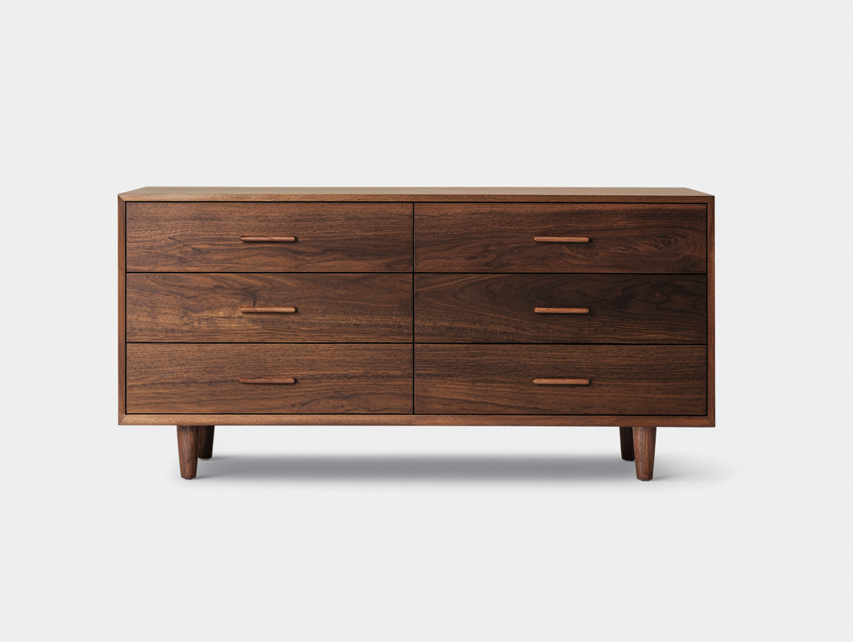 Cassettiera-Legno-150x45x78 cm-marrone-stile moderno-Rivoramahaus