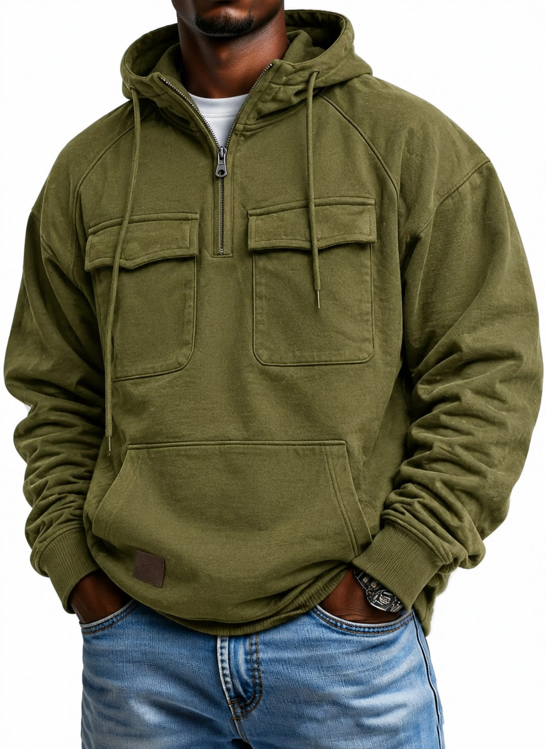 Men's Loose Fit Sweatshirt Hoodie