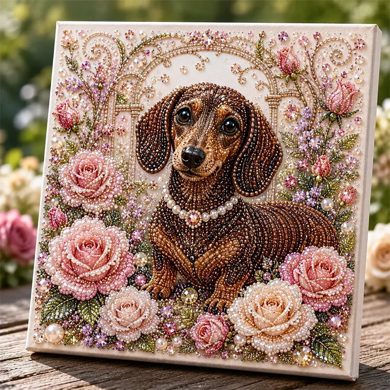 🔥 Last Day 49% OFF - 🦉✨Enchanted Animal Pearl Art DIY Kit – 🎨Relaxing DIY Craft to Create Stunning Animal Artwork 