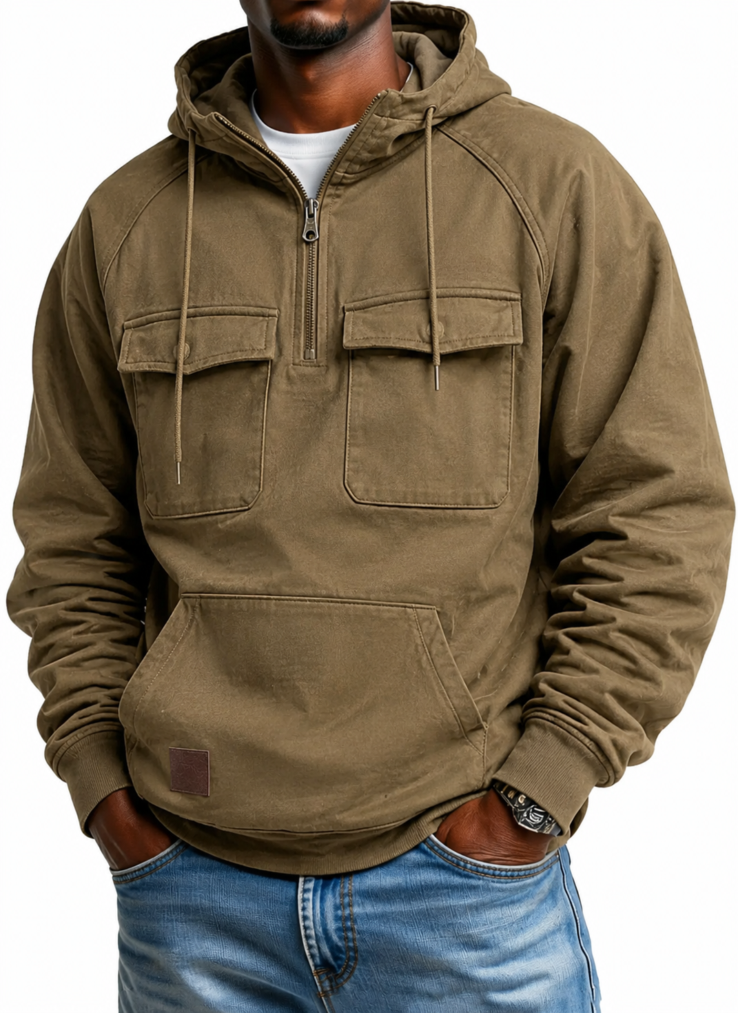 Men's Loose Fit Sweatshirt Hoodie